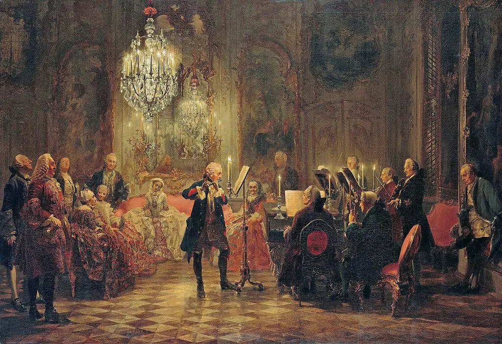 Flute Concert of Frederick the Great at Sanssouci